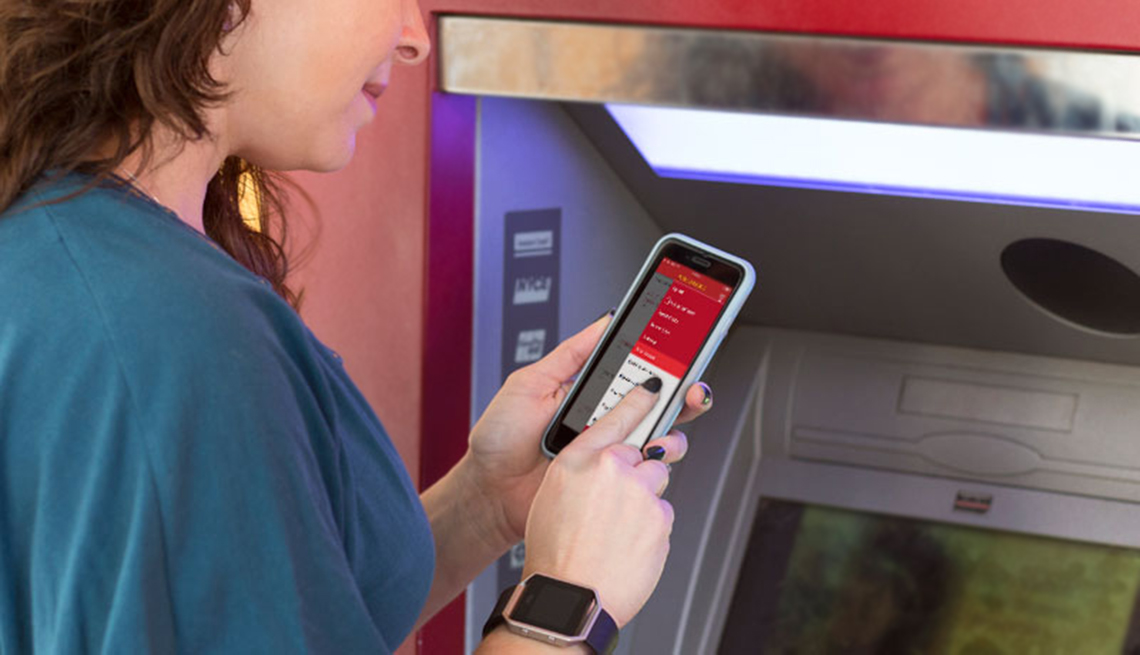 How to withdraw mobile money from any atm